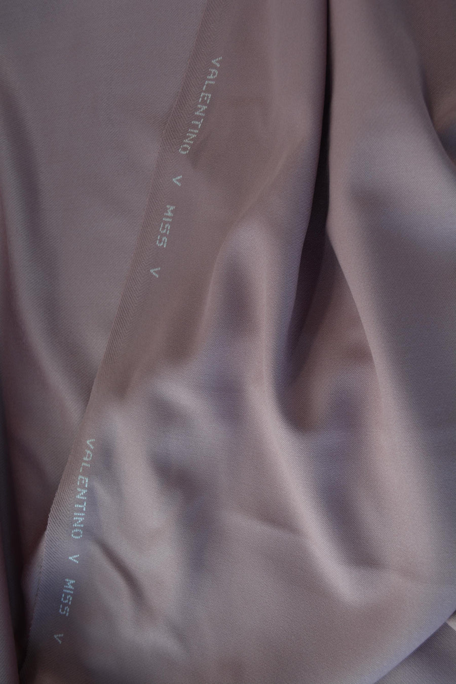 Designer Miss V Light Mauve Wool Fabric Designer Apparel and Suiting Material 60 Inch Wide | By the Yard
