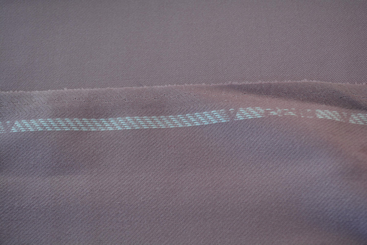 Designer Miss V Light Mauve Wool Fabric Designer Apparel and Suiting Material 60 Inch Wide | By the Yard