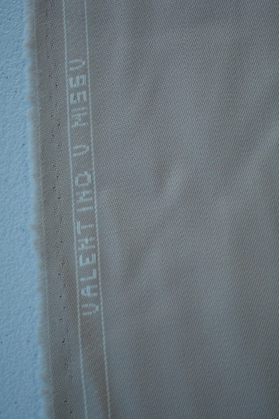 Designer Miss V Light Beige Gray Wool Fabric Designer Suiting and Dress Material 60 Inch Wide | By the Yard