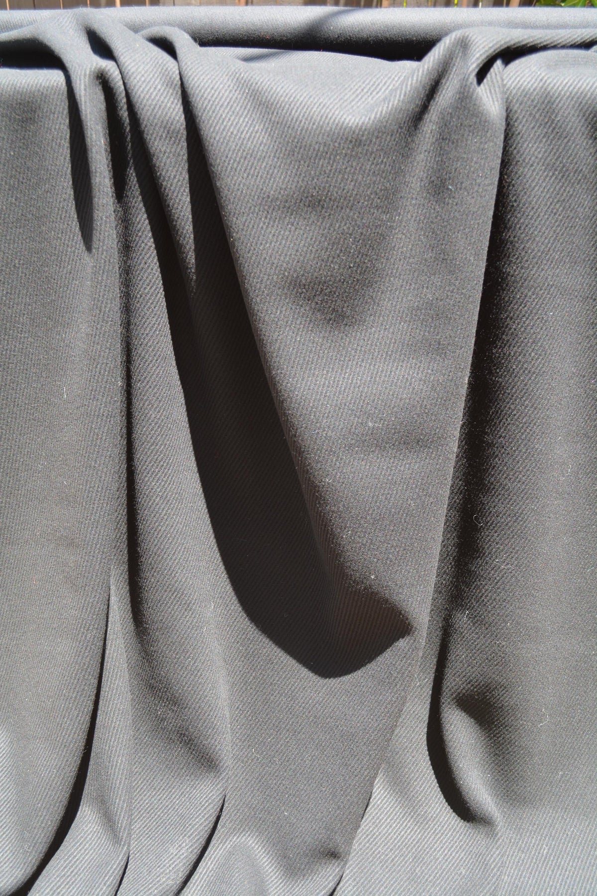 Designer Wool Gabardine Fabric | 100% Wool, 56.5" Wide | Luxury Suiting, Jackets, Coats, Apparel Fabric