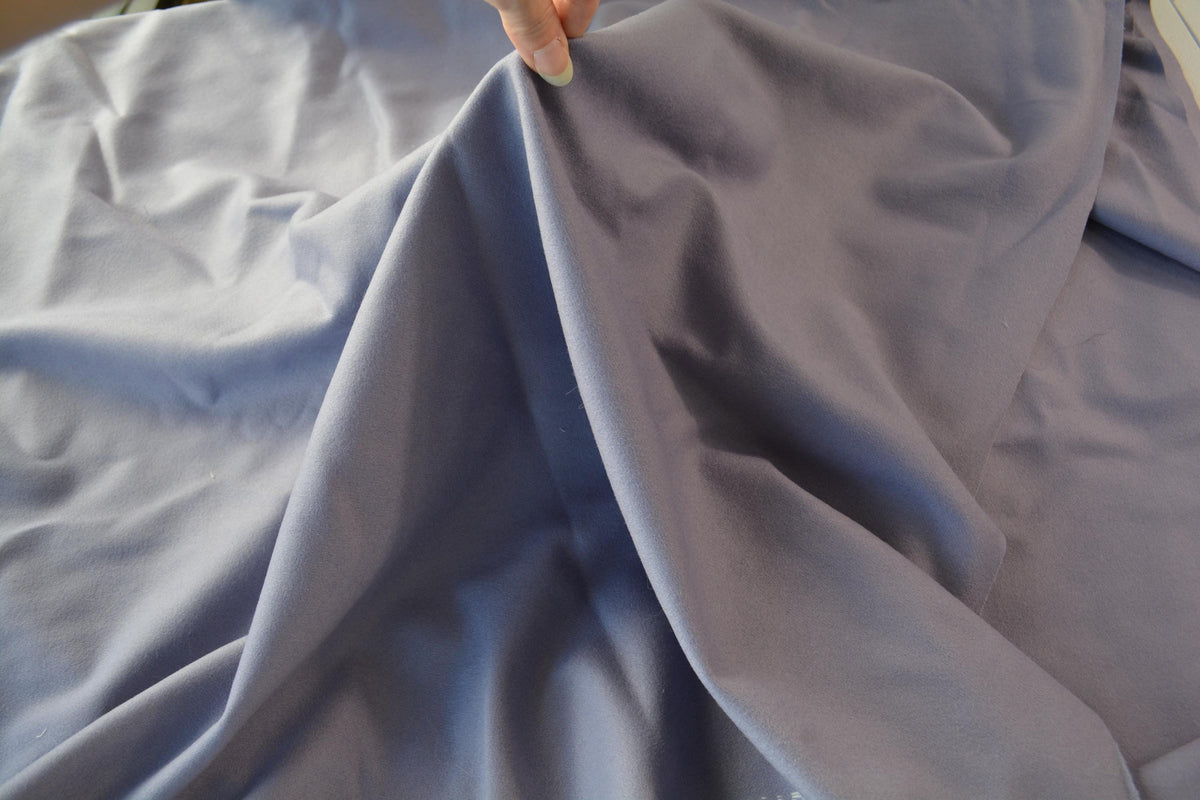 Designer Miss V Lavender Heavyweight Wool Fabric Designer Coating and Suiting 60 Inch Wide | By the Yard