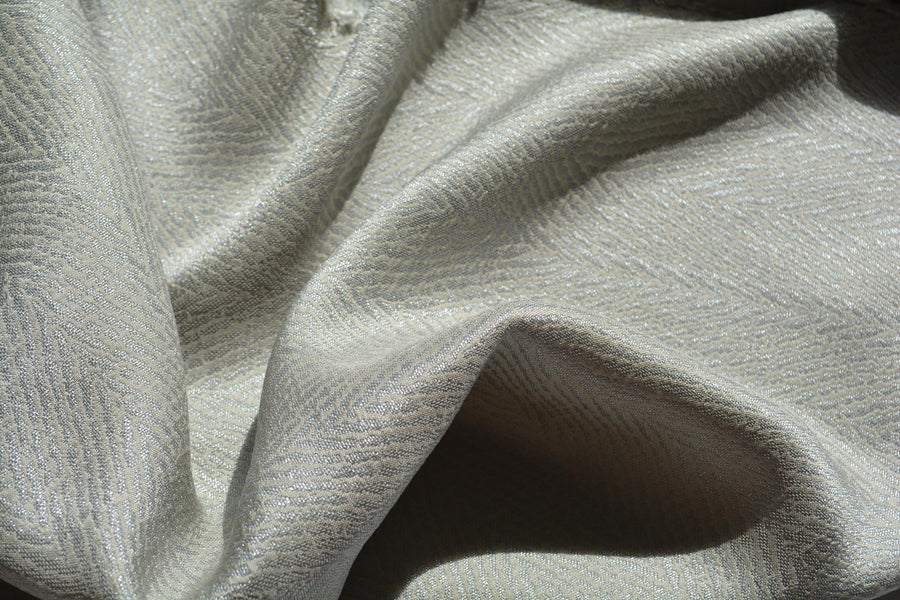 Designer 100% Silk Designer Fabric Gray Designer silk 57" Wide Luxury Fabric Sewing | By the Yard