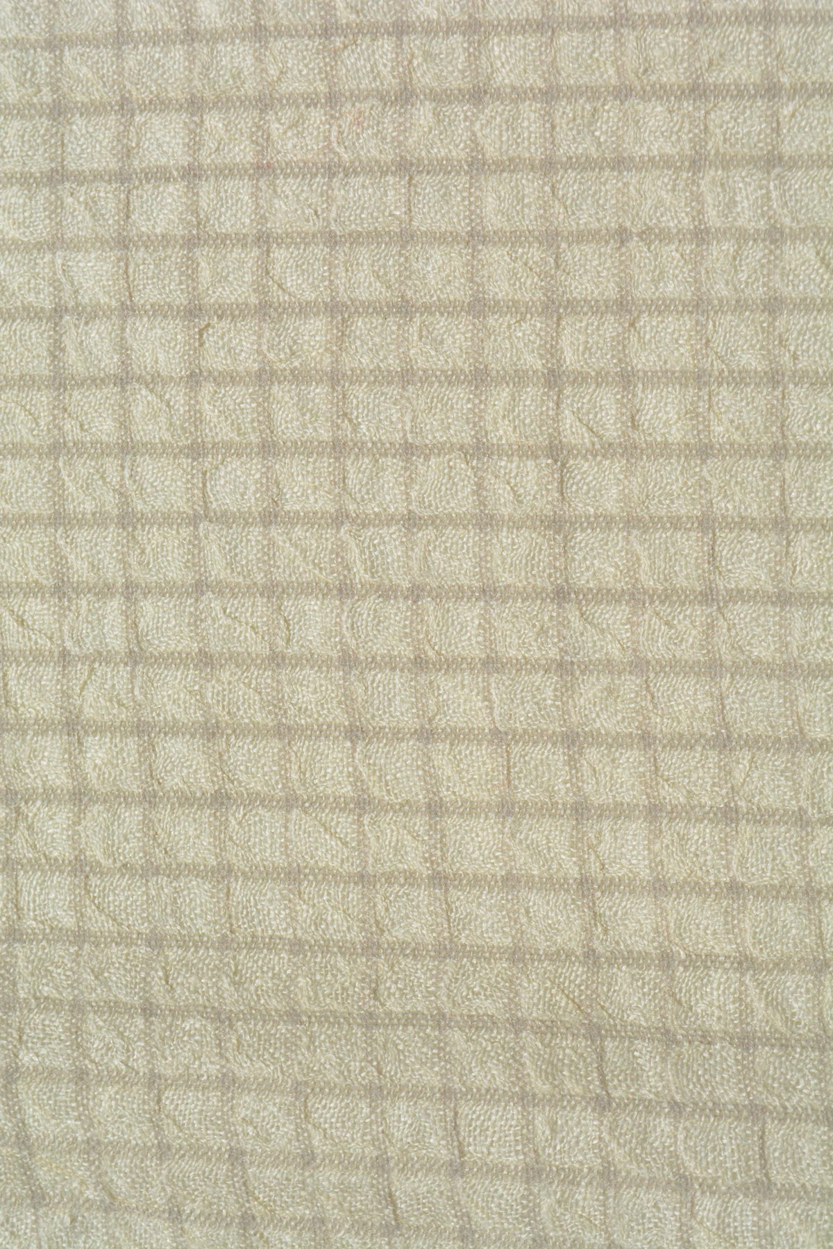 Cotton Linen Giorgio Designer Fabric | Checked Pattern, 54” Width | Luxury Dressmaking Fabric | *By the 1/2 Yard*