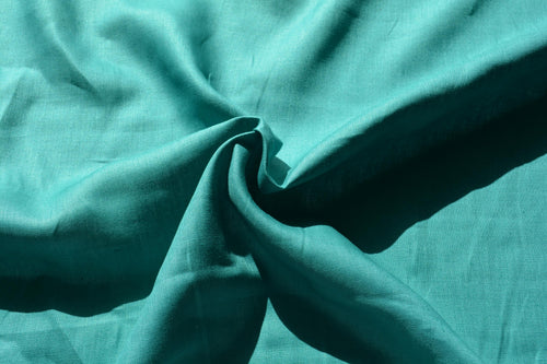 100% Linen Fabric Green 60" Wide Dressmaking Tailoring | By the Yard