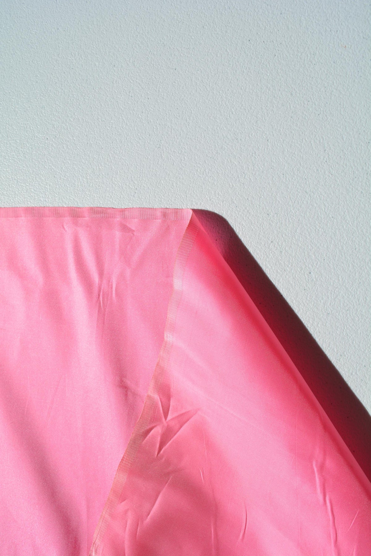Silk Taffeta Fabric Bubblegum pink 49" Wide Luxury Fabric | By the Yard