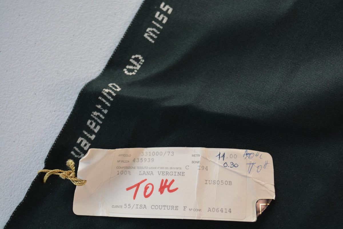 Designer Gabardine Fabric | Virgin Wool Midweight Designer Fabric | By the Yard