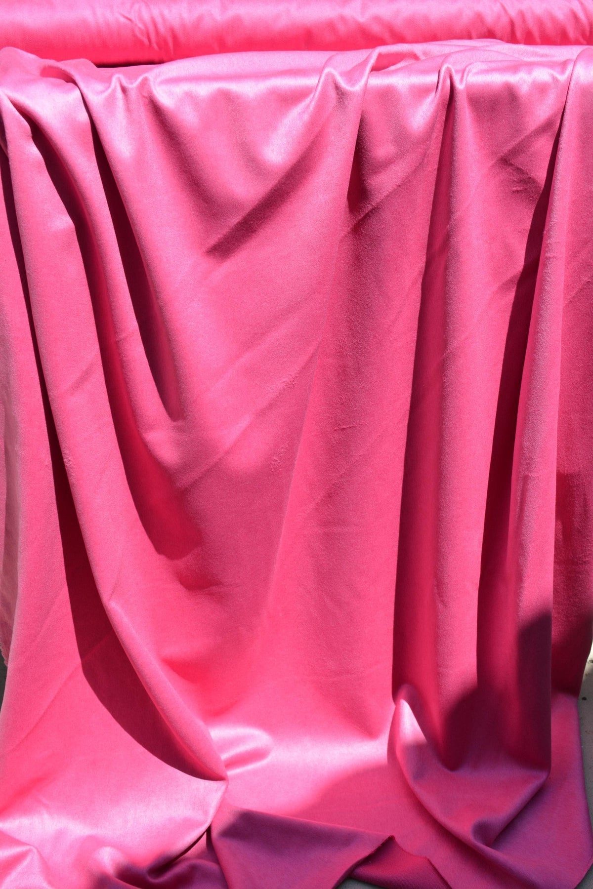 Designer Pink Wool Fabric | 100% Brushed Wool Designer Fabric, Luxury Couture Material | Coat, Jacket & Sewing Fabric | 