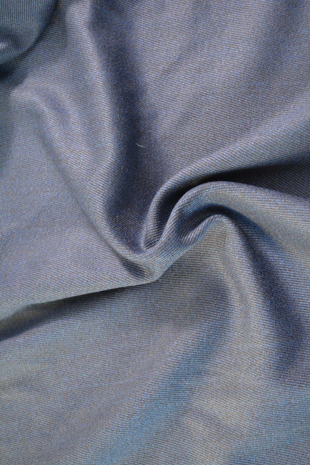 Wool Gabardine Fabric | Navy | Designer Fabric Yardage | By the 1/2 Yard