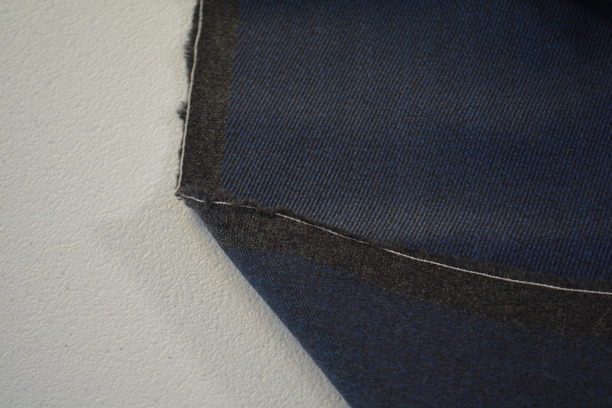 Wool Gabardine Fabric | Navy | Designer Fabric Yardage |By the Yard