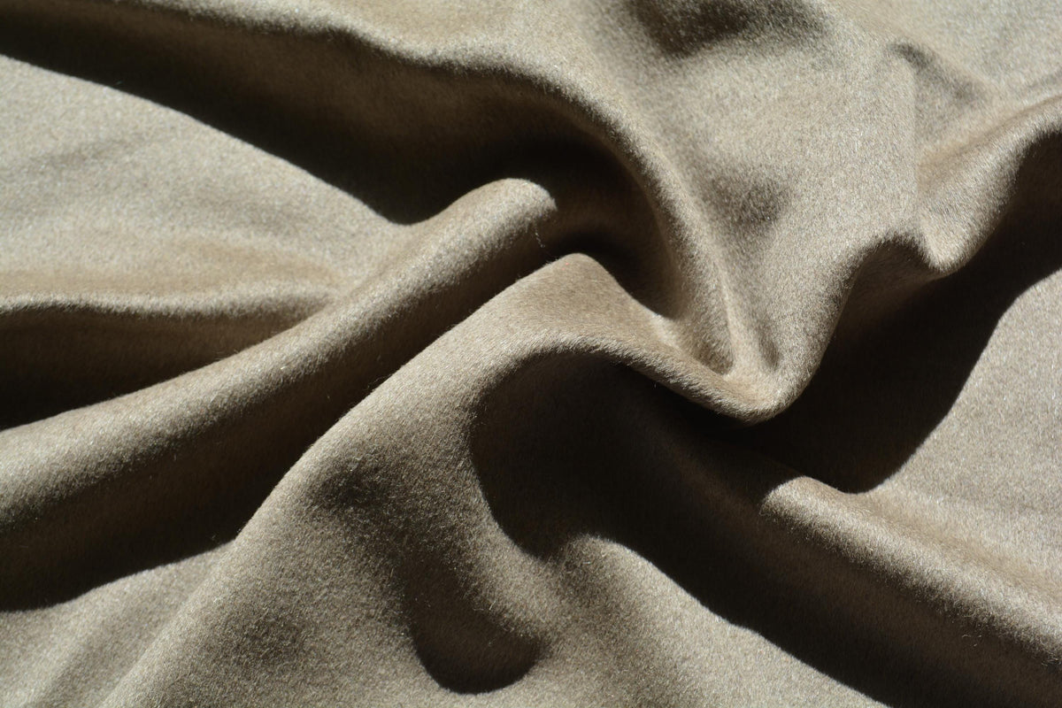Designer 100% Brushed Wool | Designer Deadstock Coating Fabric |By the Yard
