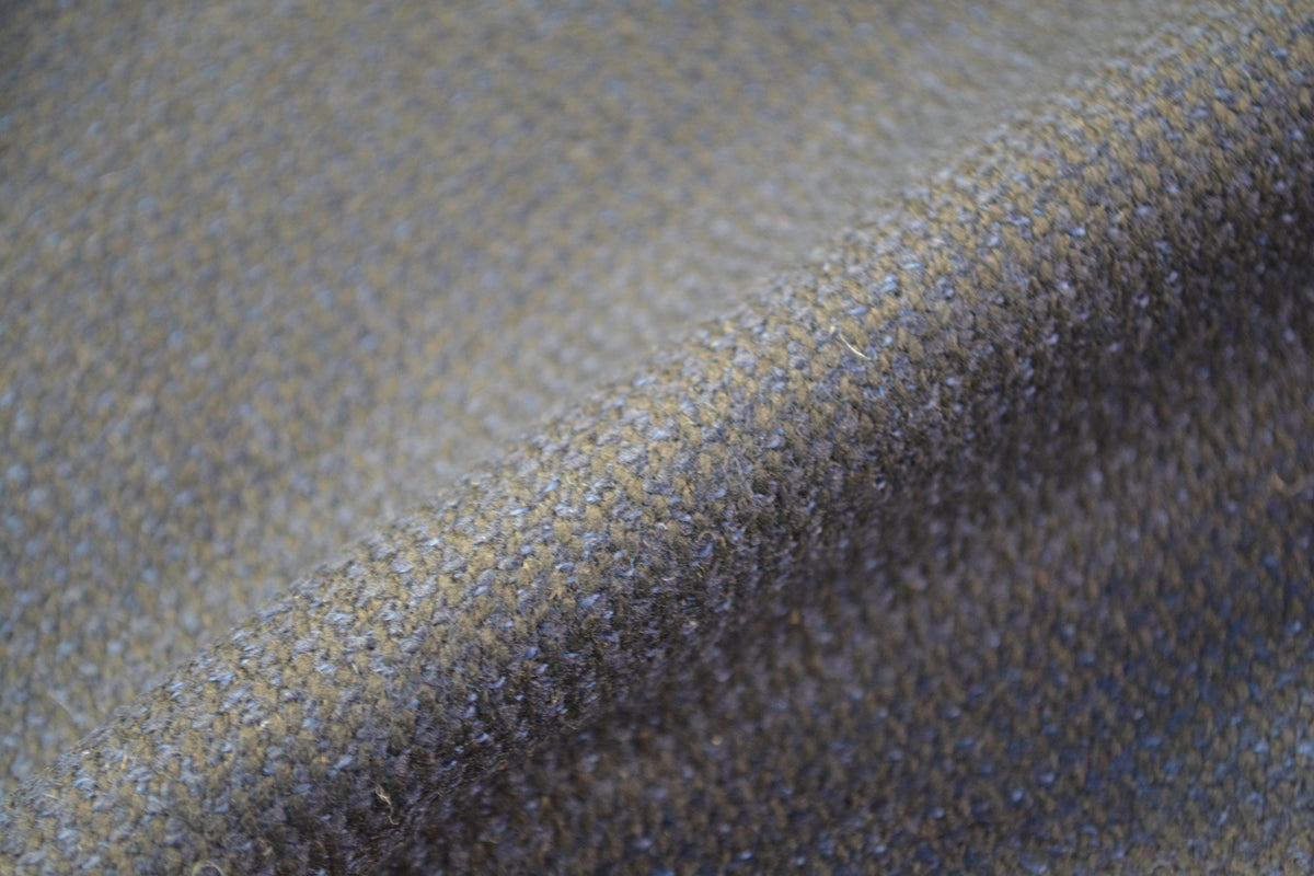 Cashmere Wool Fabric | Navy | Designer Fabric Yardage |By the Yard
