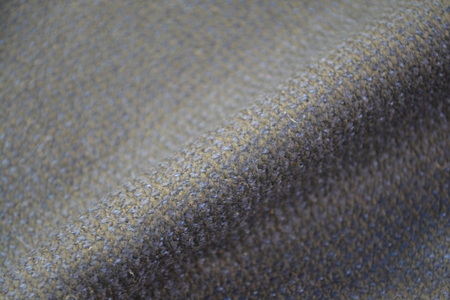 Cashmere Wool Fabric | Navy | Designer Fabric Yardage |By the Yard
