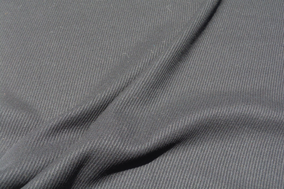 Designer Wool Gabardine Fabric | 100% Wool, 56.5" Wide | Luxury Suiting, Jackets, Coats, Apparel Fabric