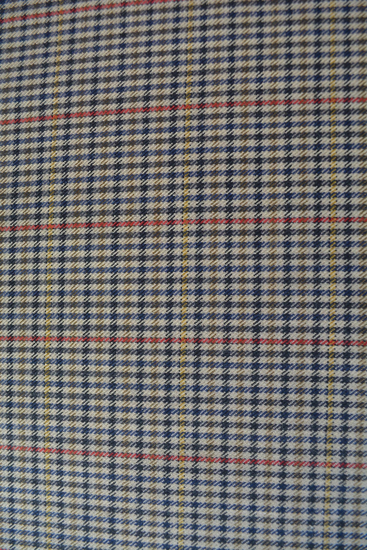 British Wool Jacketing Fabric | Plaid Made in England | By the Yard