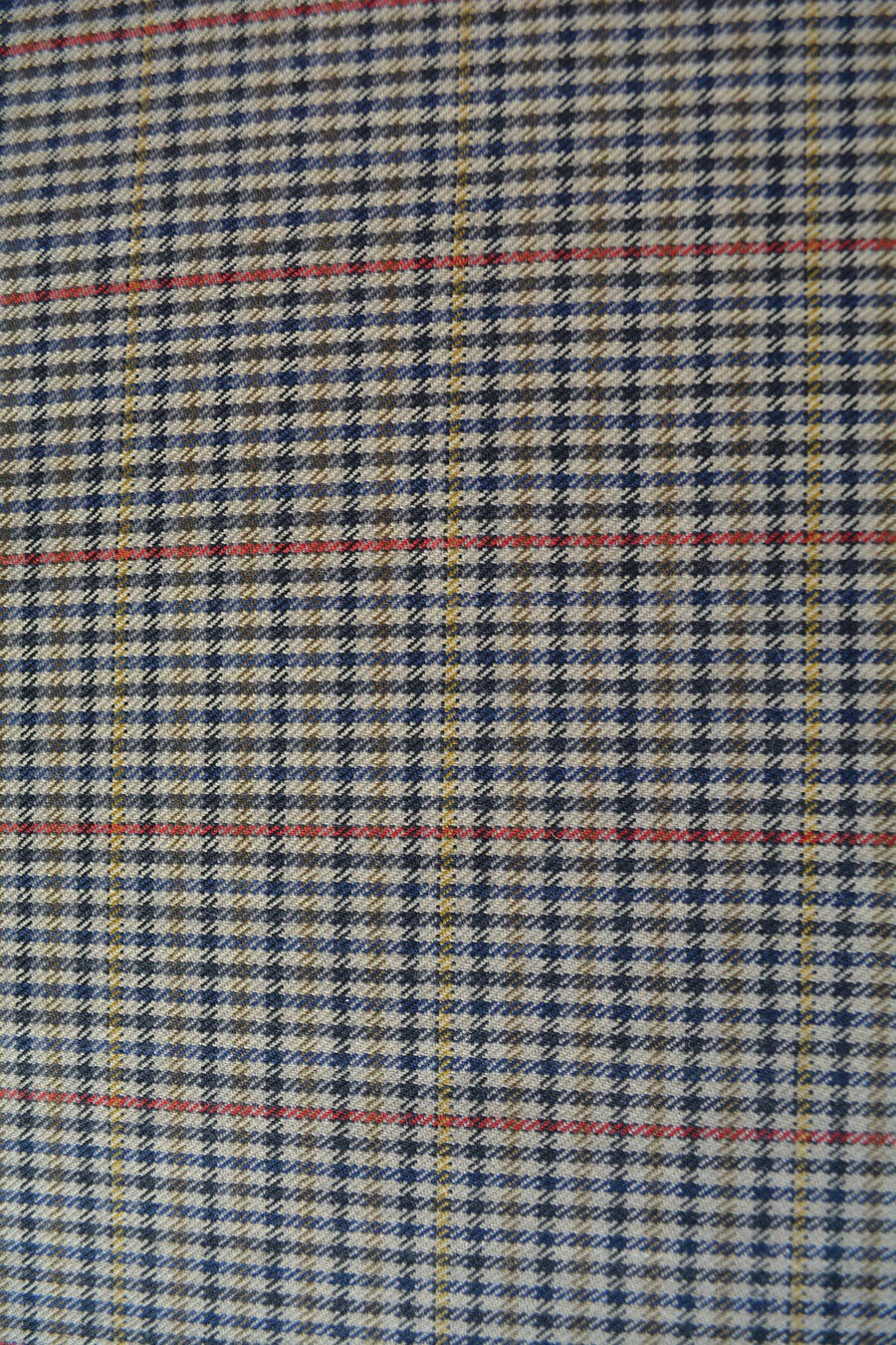 British Wool Jacketing Fabric | Plaid Made in England | By the Yard
