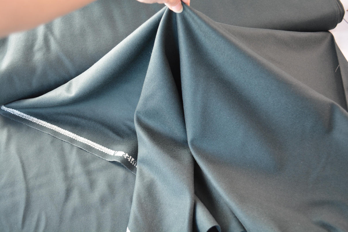 Designer Gabardine Fabric | Virgin Wool Midweight Designer Fabric | By the Yard