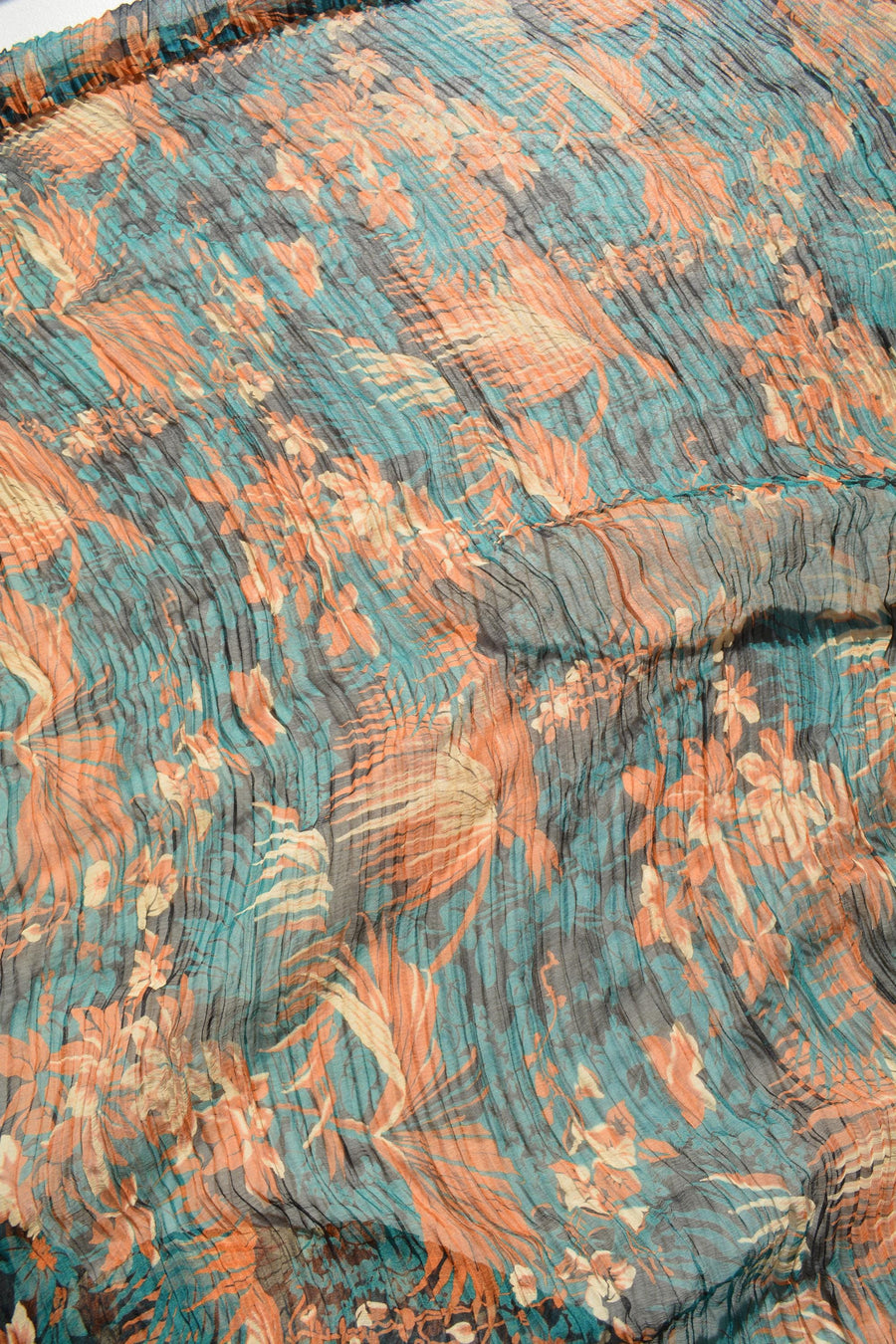 Crinkle chiffon | 100% silk | Silk Crinkle Chiffon | Designer Deadstock | By the Yard