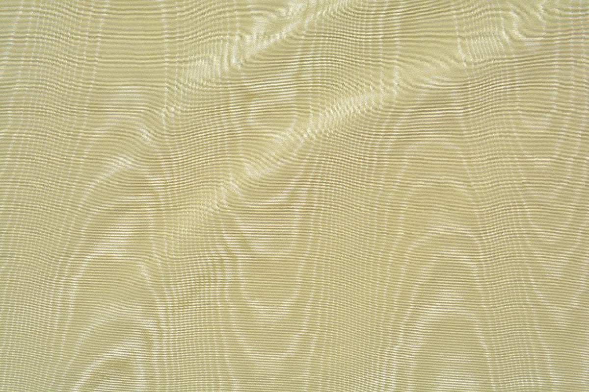 Silk Moiré Fabric | Watered Silk Cotton Blend Designer Deadstock | Dresses, Skirts, Special Occasion | *By the 1/2 Yard*