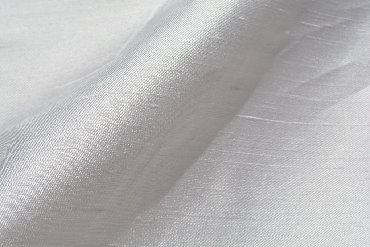 Italian Silk Dupioni Fabric | 100% Silk, Made in Italy, 58" Wide | Shantung for Dresses, Gowns, Drapery & Sewing | By th